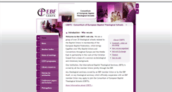 Desktop Screenshot of cebts.eu
