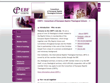 Tablet Screenshot of cebts.eu